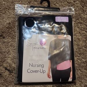 Secret Treasures Women's Maternity Nursing Wrap Black Size XL/3XL